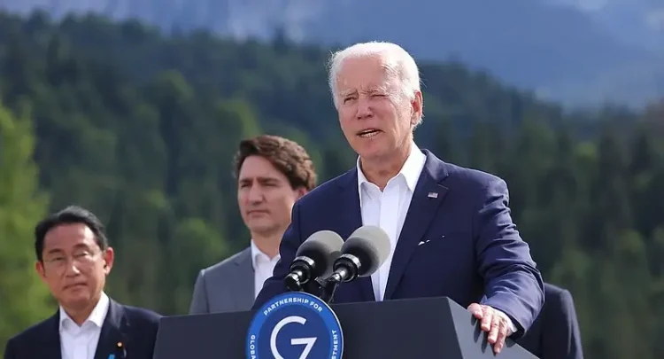 Trudeau and Biden public statements about the ceasefire. Photo by Yiykwrfa22.