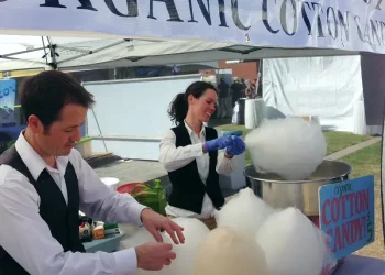 Tucson business - Organic Cotton Candy. Photo by Desert Dutchman.