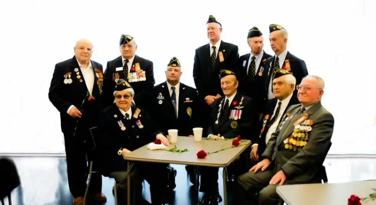 WWII Veterans Group Shot. Photo by Boris Kasimov.