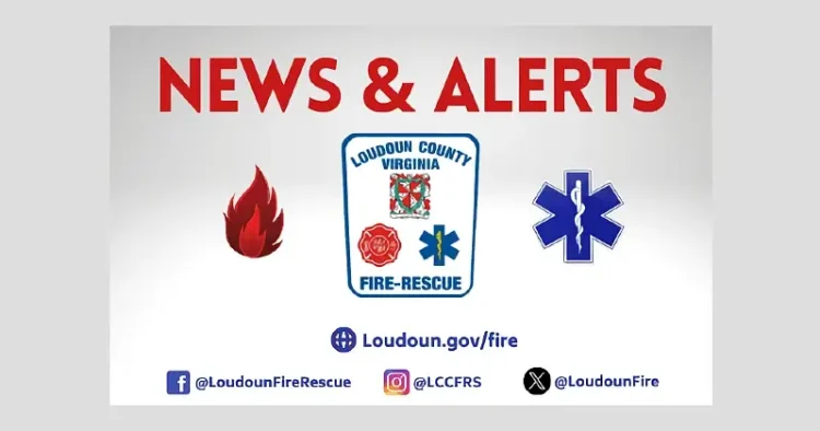 Fire News and Alerts. Artwork by the Loudoun County Combined Fire and Rescue System.