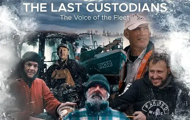 Lyme Bay Fishermens CIC short film POSTER. Photo by UK Government.
