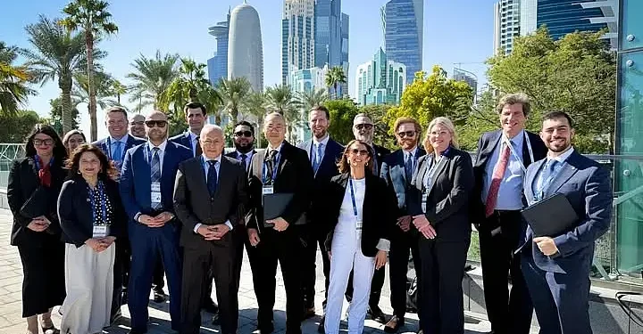 Michigan delegation in the Middle East. Photo by US Department of State.
