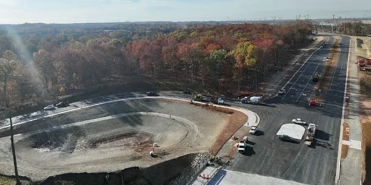 Northstar Boulevard from Evergreen Mills Road to U.S. Route 50. Photo by Loudoun County.