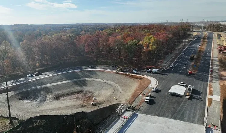 Northstar Boulevard from Evergreen Mills Road to U.S. Route 50. Photo by Loudoun County.