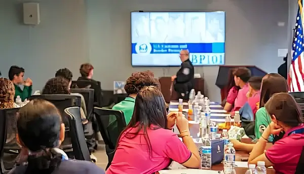 Participants learn about the basics of CBP. Photo by CBP.