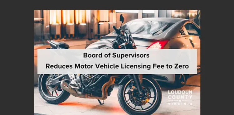 Loudoun Reduces Motor Vehicle Licensing Fee to Zero. Photo by Loudoun County.