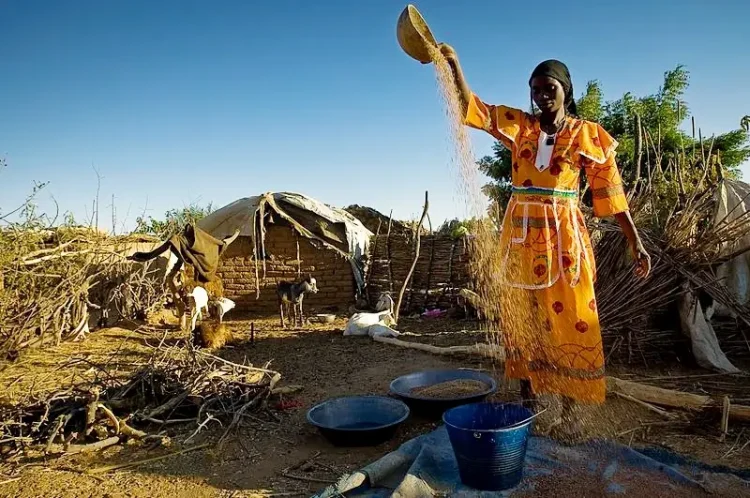 Darfurians refugees in Eastern Chad. Photo by European Commission.
