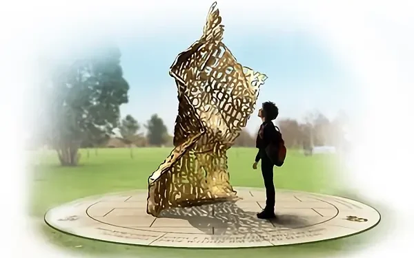 Memorial for the National Memorial Arboretum. Artwork by the Office for Veterans' Affairs.