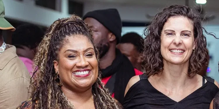 UK Parliament MP Bell Ribeiro-Add and British High Commissioner to Ghana, Harriet Thompson. Photo by the British Government.