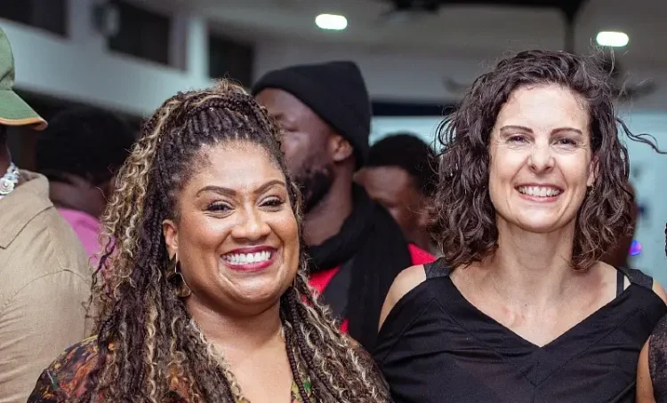 UK Parliament MP Bell Ribeiro-Add and British High Commissioner to Ghana, Harriet Thompson. Photo by the British Government.