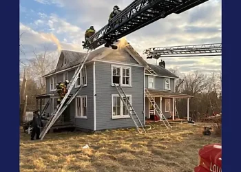 Electrical Malfunction Identified as Cause of Ashburn House Fire. Photo by Loudoun County Fire Dept.