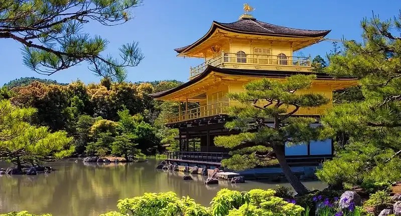 Kinkakuji Golden Pavilion Kyoto Japan 2. Photo by Ray in Manila.