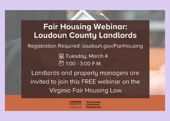 Loudoun Offers Virtual Workshop for Landlords. Artwork by Loudoun County
