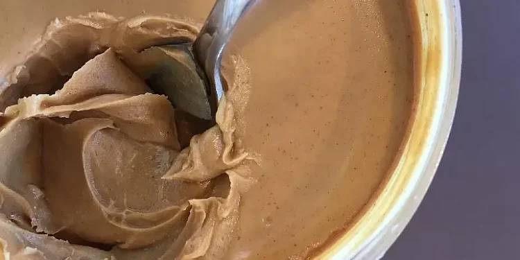 Peanut butter with a spoon. Photo by NIAID.