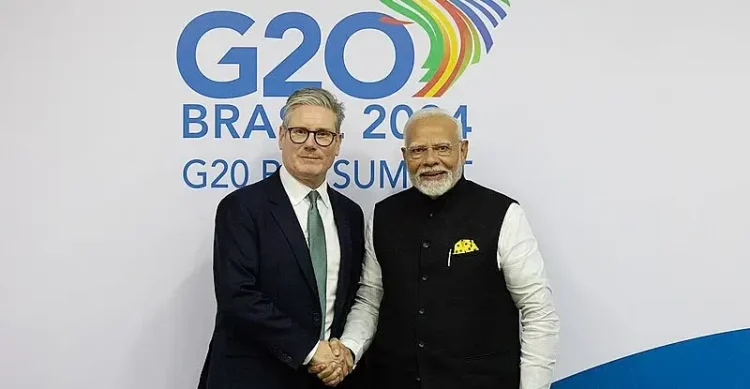 Prime Minister Keir Starmer attends the G20 Summit in Brazil. Photo by 10 Downing Street.