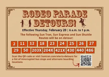 Rodeo poster 2025. Artwork by Sun Tran