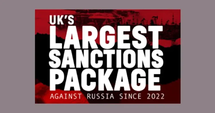 Russia Sanctions Package. Artwork by the Foreign Office.