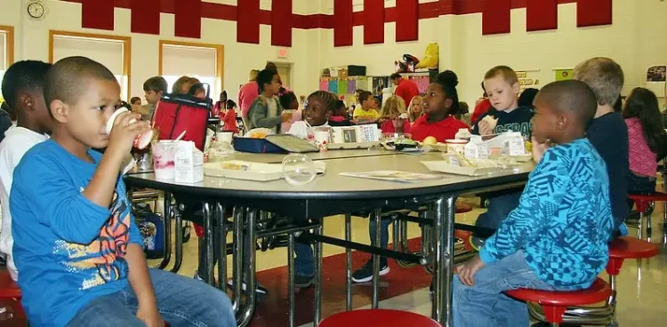 School Lunch. Photo by Agriculturede.