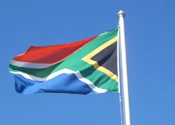 South Africa flag. Photo by eGuide Travel.