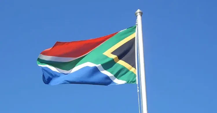 South Africa flag. Photo by eGuide Travel.