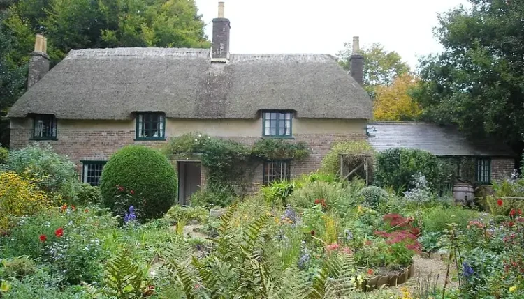 Thomas Hardy's cottage, England. UK mortgage guarantee scheme potential. Photo by FlissJ.