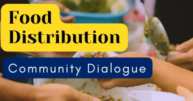 Tucson food distribution community conversations. Artwork by the City of Tucson.