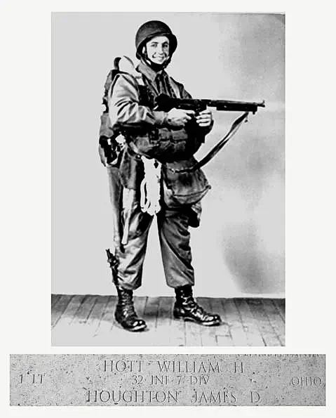 An undated photo of Army 1st Lt. William H. Hott. Photo by the DOD.