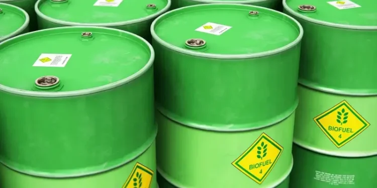 Barrels of Biofuel. Photo by Trade Remedies Authority.