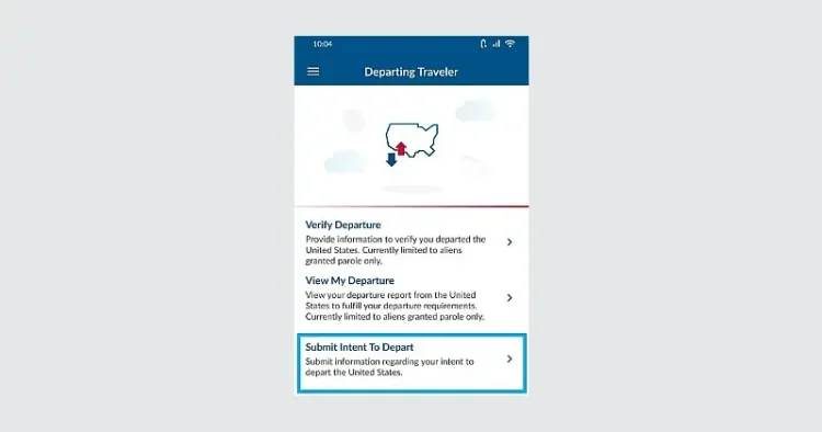 CBP Home app. Photo by the Department of Homeland Security