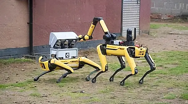 Dog Robot. Photo by DSTL.