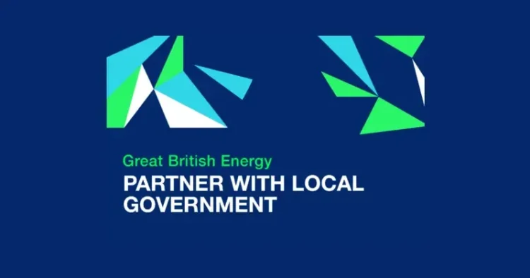 Great British Energy - Partner with Local Government. Artwork by Department for Energy Security and Net Zero.