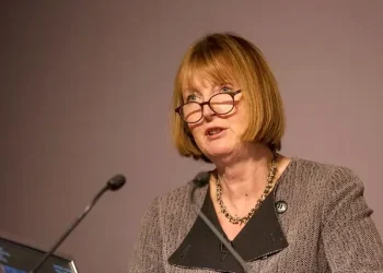 Harriet Harman MP at Salford International Media Festival. Photo by University of Salford.
