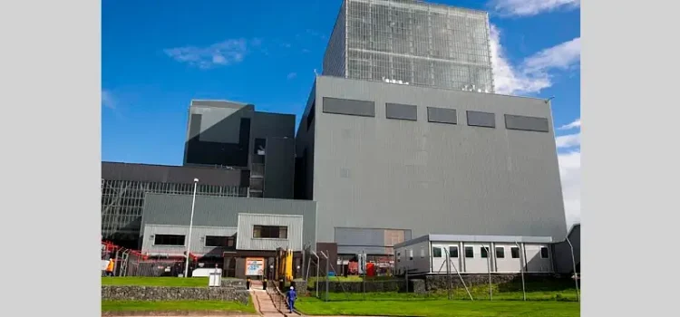 Hunterston B. Photo by the Nuclear Decommissioning Authority.