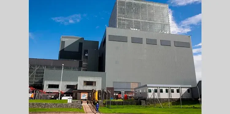 Hunterston B. Photo by the Nuclear Decommissioning Authority.
