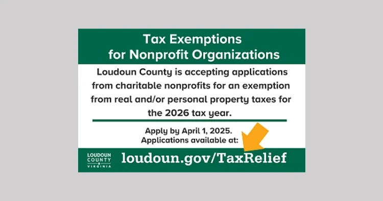Loudoun County Accepting Non Profit Property Tax Exemption Applications. Artwork by Loudoun County.