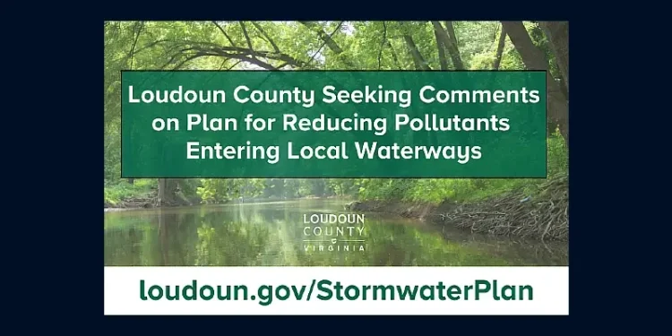 Loudoun Seeks Comments on Plan for Reducing Pollutants Entering Local Waterways. Photo by Loudoun County.