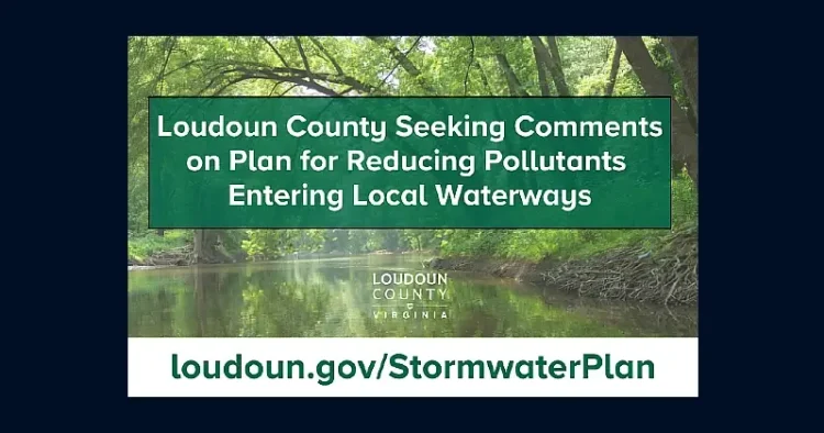 Loudoun Seeks Comments on Plan for Reducing Pollutants Entering Local Waterways. Photo by Loudoun County.