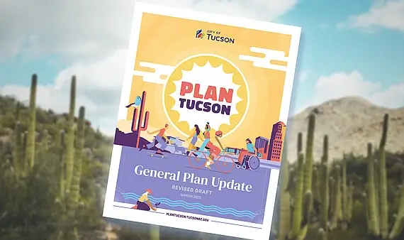 Plan Tucson revised March draft release in desert. Photo by City of Tucson.