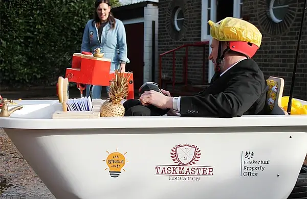 Taskmaster Kids invent stuff. Photo by Intellectual Property Office.