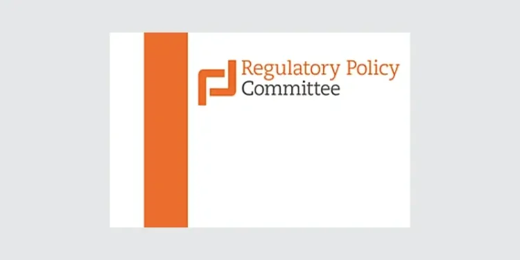The Regulatory Policy Committee logo. Artwork by the RPC.