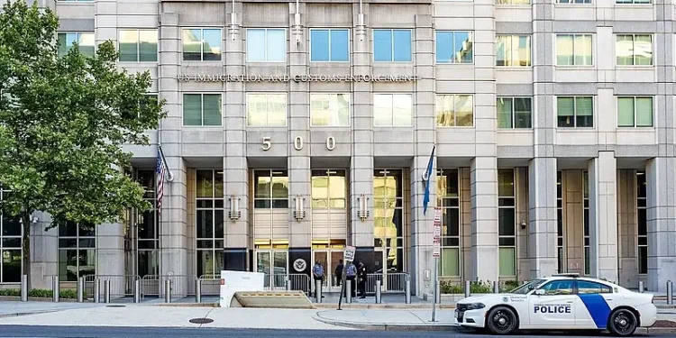 U.S. Immigration and Customs Enforcement - ICE. Photo by Ajay Suresh.
