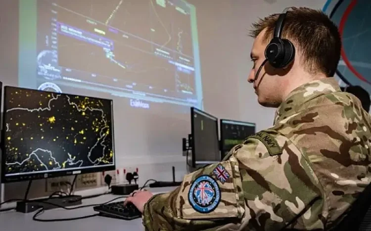 UK Space Command Operations. Photo by the MOD.