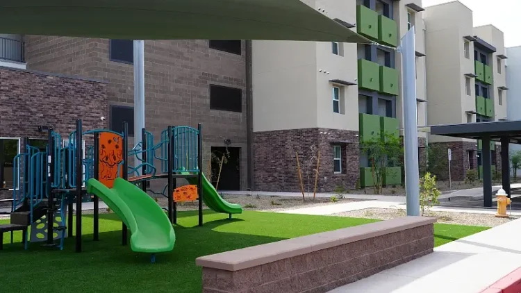 96 New Affordable Family Housing Units to Phoenix. Photo by the City of Phoenix.