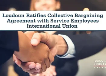 Board of Supervisors Ratifies Collective Bargaining Agreement with SEIU. Photo by Loudoun County.