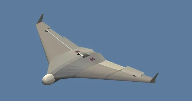 Early Concept for Testbed. Photo by the MOD.