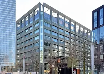 First St Hub Exterior in Manchester. Photo by Ask Real Estate.