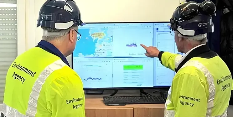 Flood and Coastal Erosion Risk Management system. Photo by the Environment Agency.