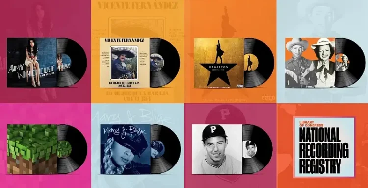 National Recording Registry records. Photo by the National Library of Congress.