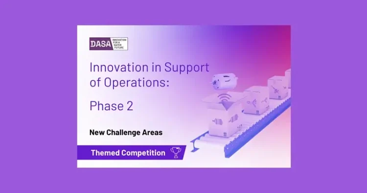 Phase Two of Innovation in Support of Operations. Artwork by DASA.