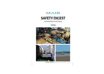 Safety Digest cover image. Photo by Marine Accident Investigation Branch.